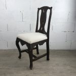 Norwegian brown wooden chair