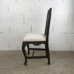 Chaise norvégienne en bois marron