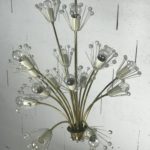 Flower chandelier by Emil Stejnar