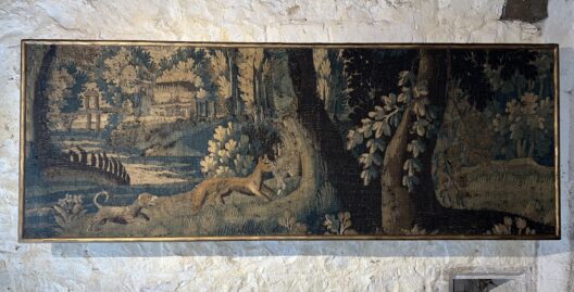 Fragment de tapisserie d'Aubusson